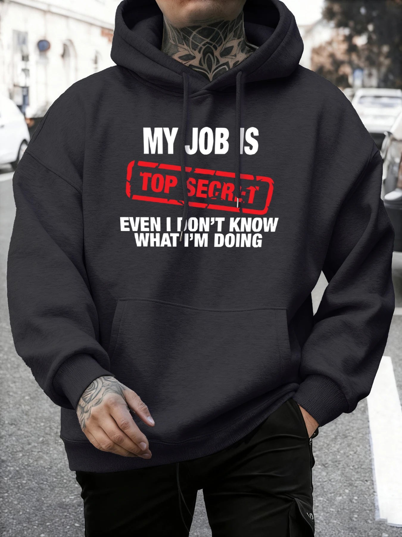 Top Secret Funny Winter Hoodies