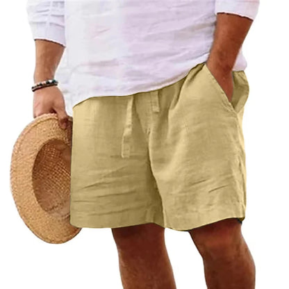 Mens Above Knee Cotton Jean Shorts