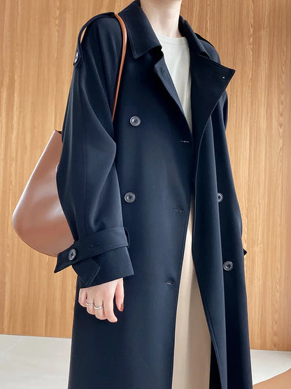 Women Vintage Windbraker Trench Coats