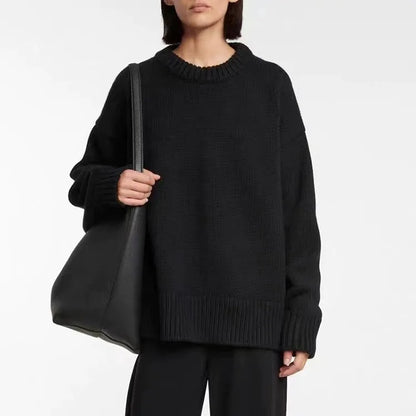 New Round Neck Loose Thick Sweater