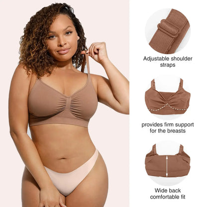 Everyday Essentials: Comfortable Seamless Nude Bralette