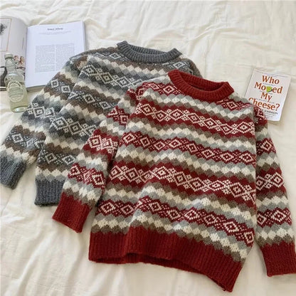 Women Knitwear Thick Loose Sweaters