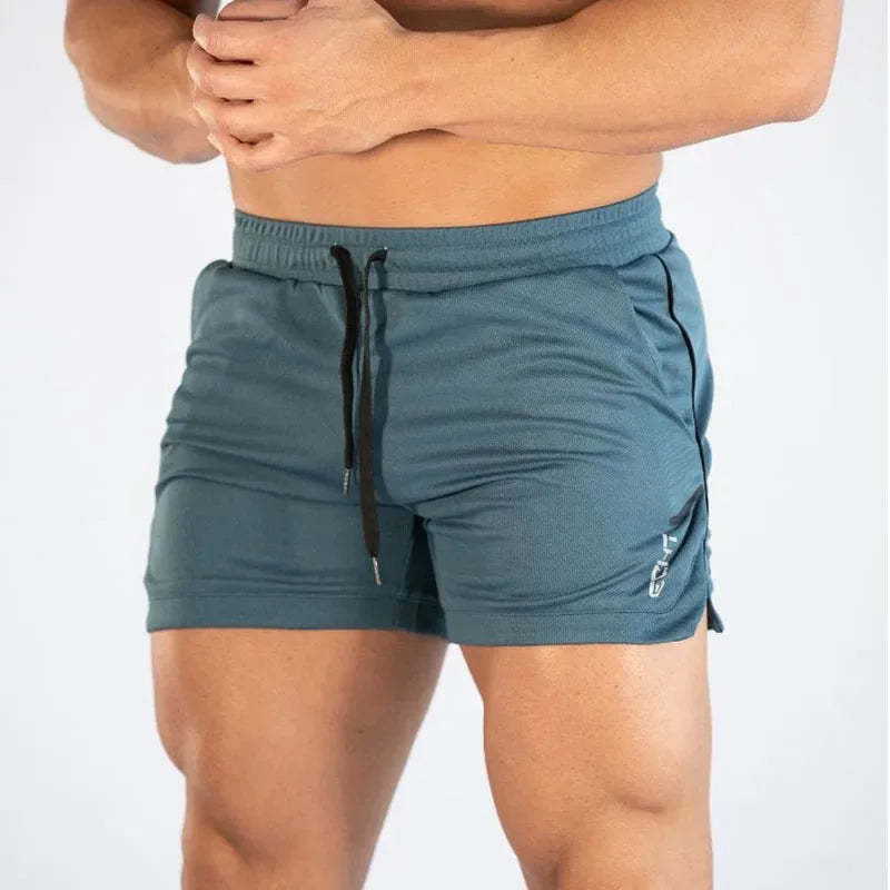 Hit Hard Casual Mens Breathable Gym Training Shorts