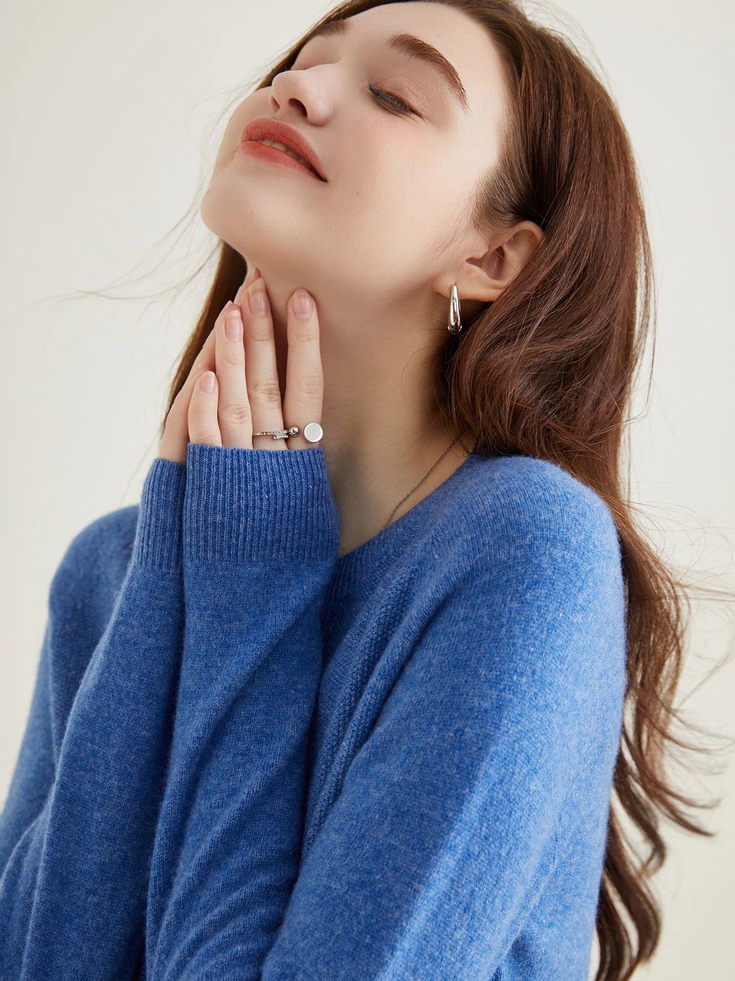 100% Merino Wool Knit Cardigan for Women – Timeless Vintage Style