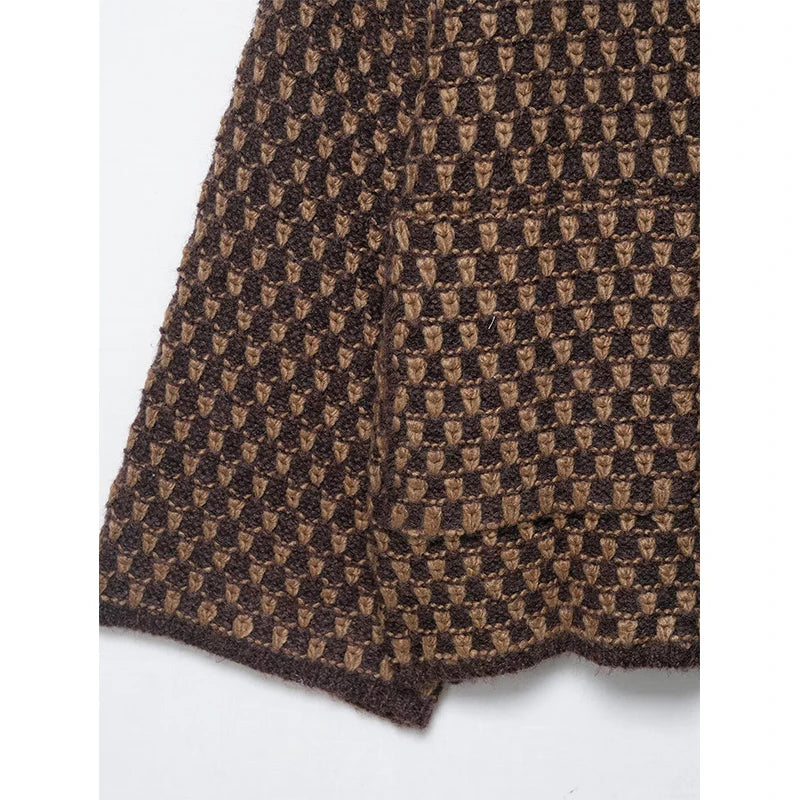 Womens Knitted Winter Cardigan Sweater