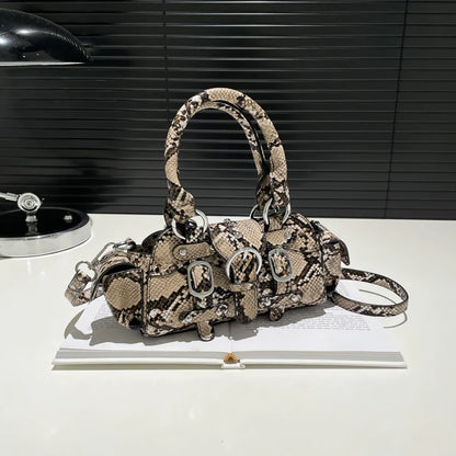 Designer Snake Skin Pattern Handbags