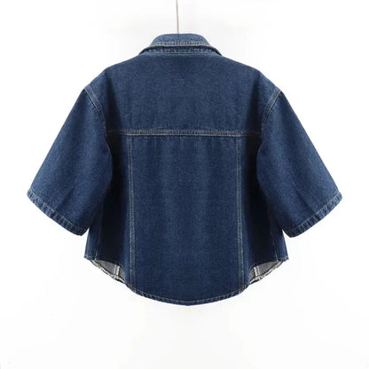 Chic Crop Denim Jackets