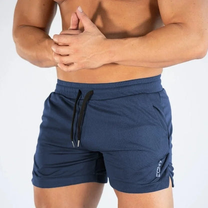 2 In 1 Mens Training Gym Fitness Sport Style Shorts