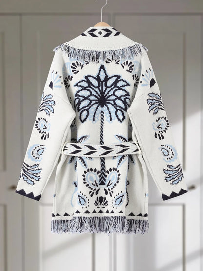 American Vintage Jacquard Chic Sweater