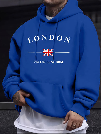London Letter Flag Printed Crop Top