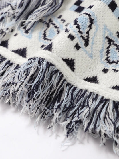 American Vintage Jacquard Chic Sweater