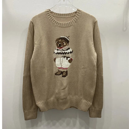 Womens Sweety Bear Cartoony Sweater