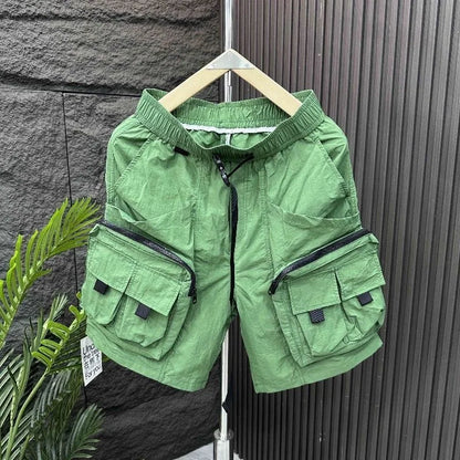 17 Multi Plus Zipper Pockets Men Cargo Shorts