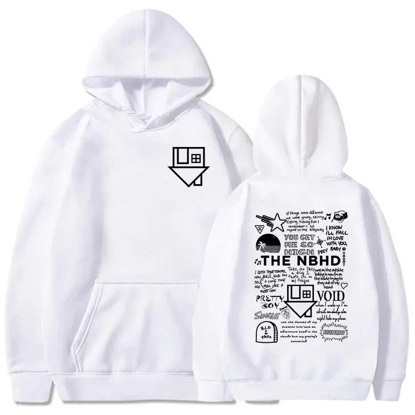 2356 What Is The Next One Printed Cotton Casual Hoodies