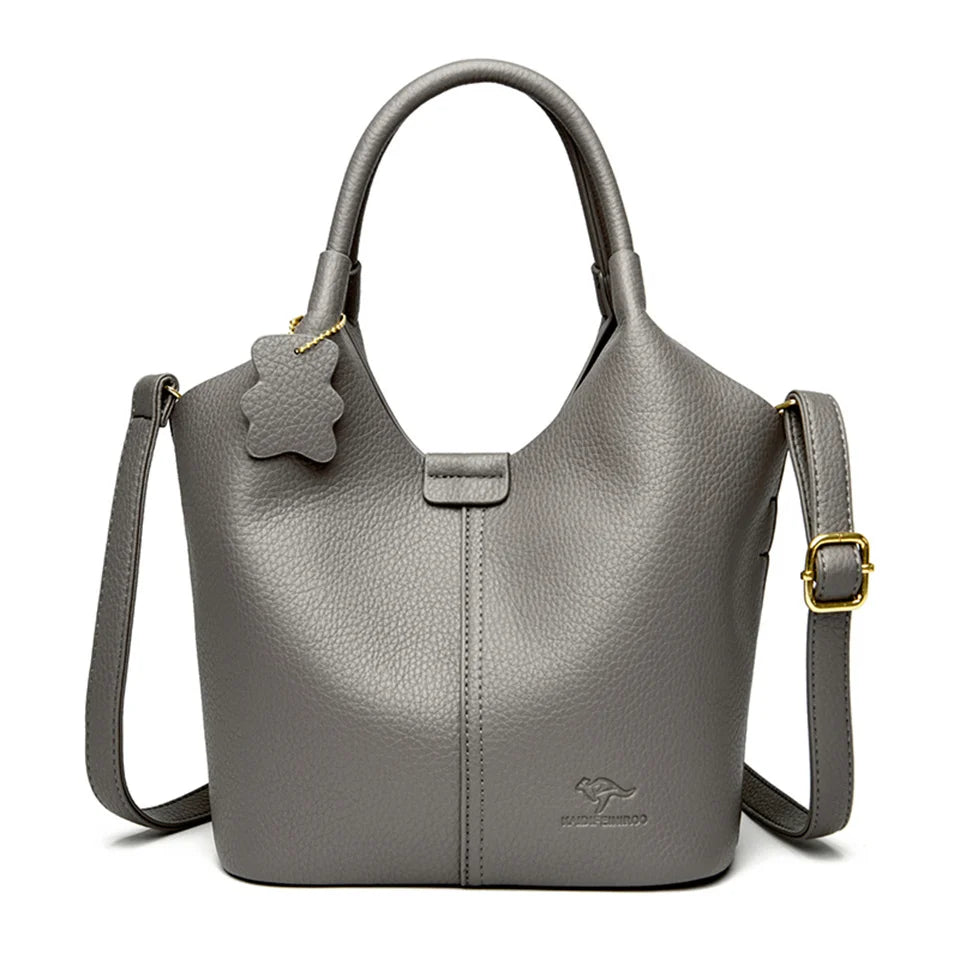 Minimal Womens Soft Leather Handbags