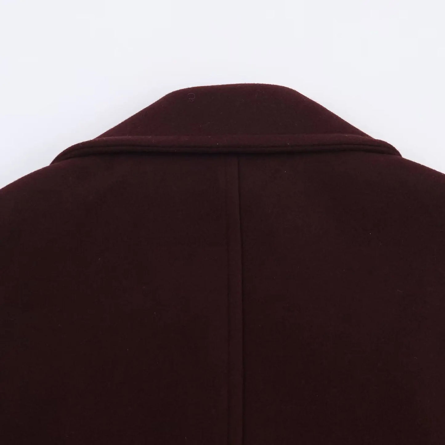 Classic Wool-Blend Overcoat – Elegant Long Coat for Women