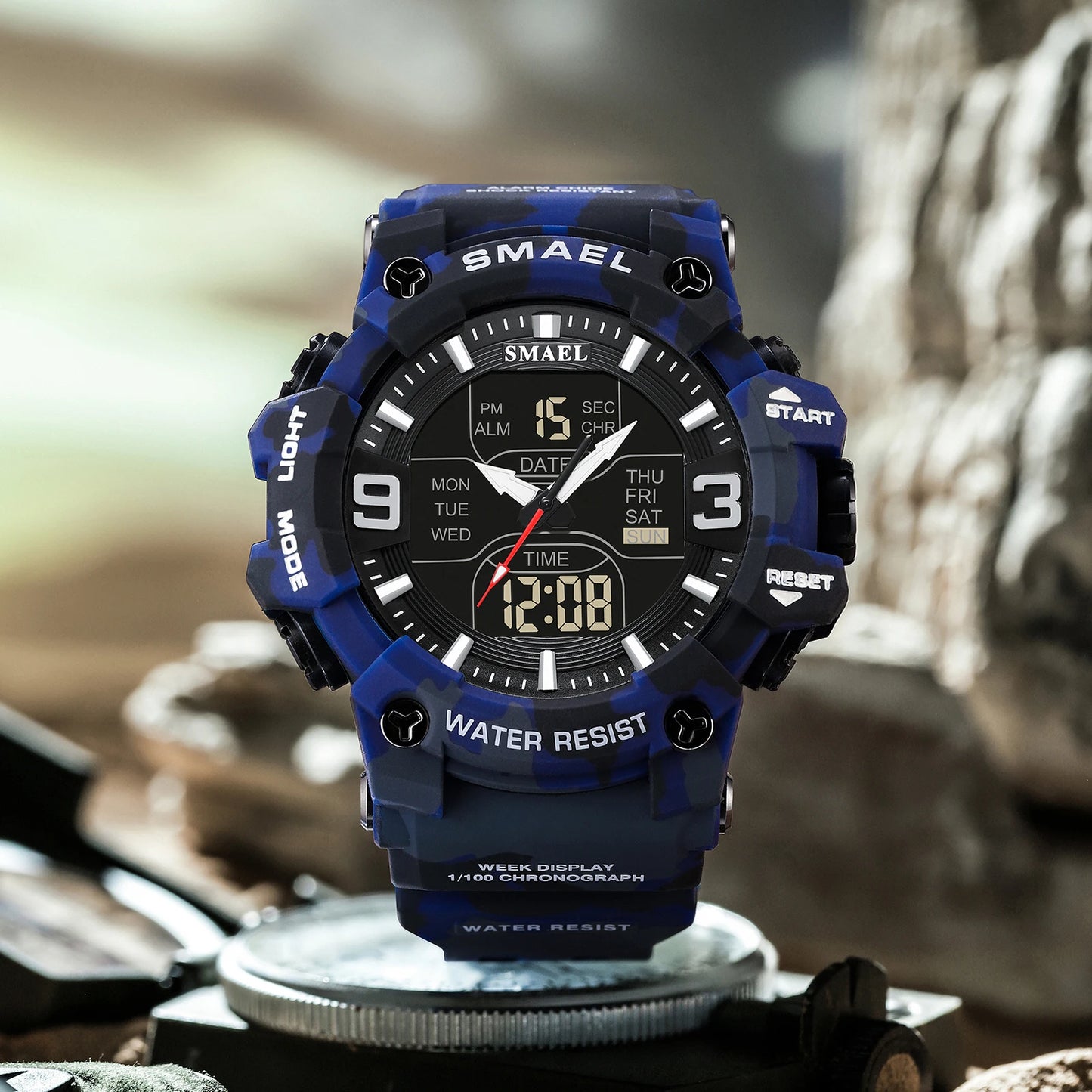 Analog Green Military Watches