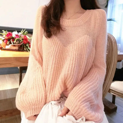 Women Thin Loose Knitted Sweaters