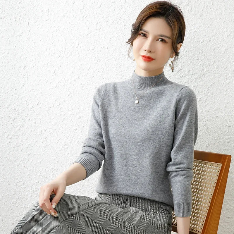 Vintage Sweaters Women Pullover Winter Striped Jumpers Korean Style Loose Pullover Knitwear Casual Loose Sweater Pull Femme