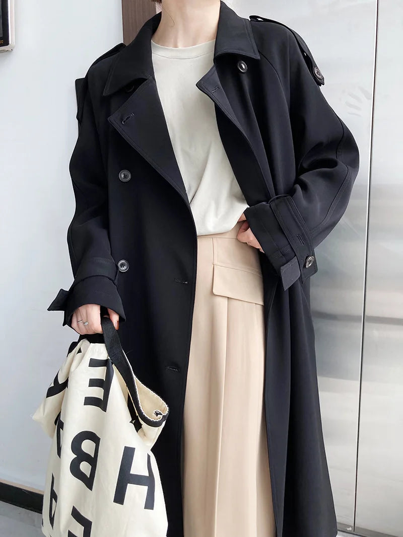 Women Vintage Windbraker Trench Coats