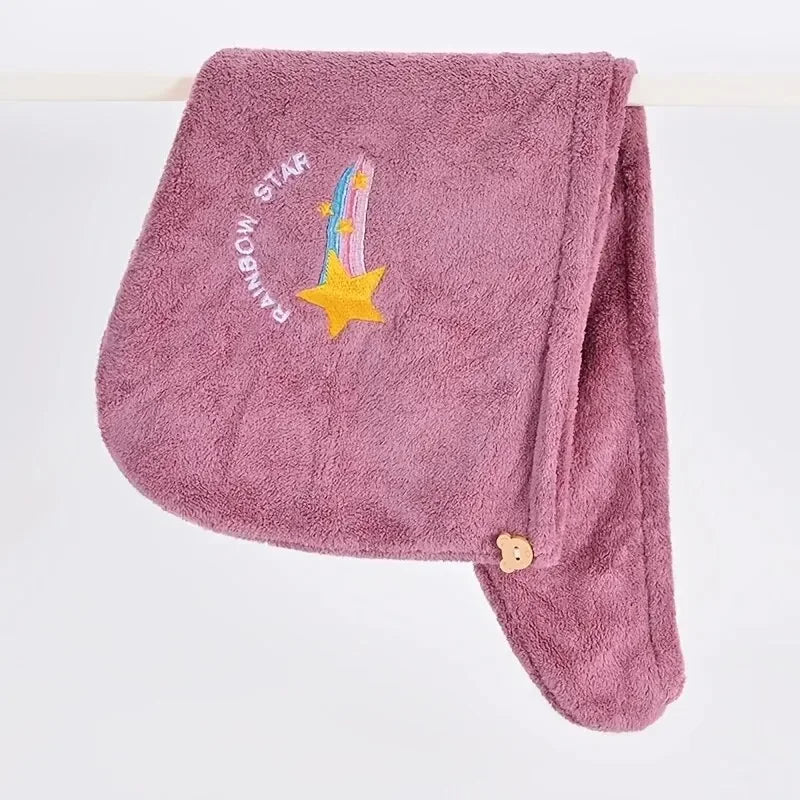 🎁 Super Absorbent Microfiber Hair Wrap Quick Dry Towel (100% off)
