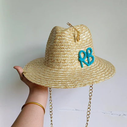Hepburn Vintage Design Elegant Straw Sun Cap Hat