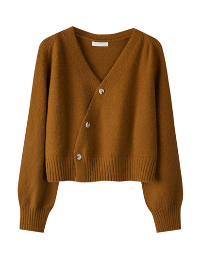 Playful Luxury: The Signature Cherry-Accent Cashmere Cardigan