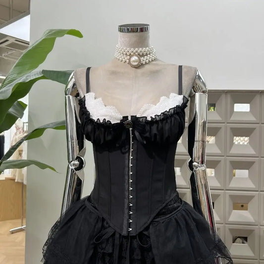 Elegant Sweety Designs Corset Crop Tops