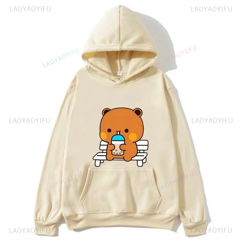 Japanese Style Cute Bear Teen Girl Hoodies