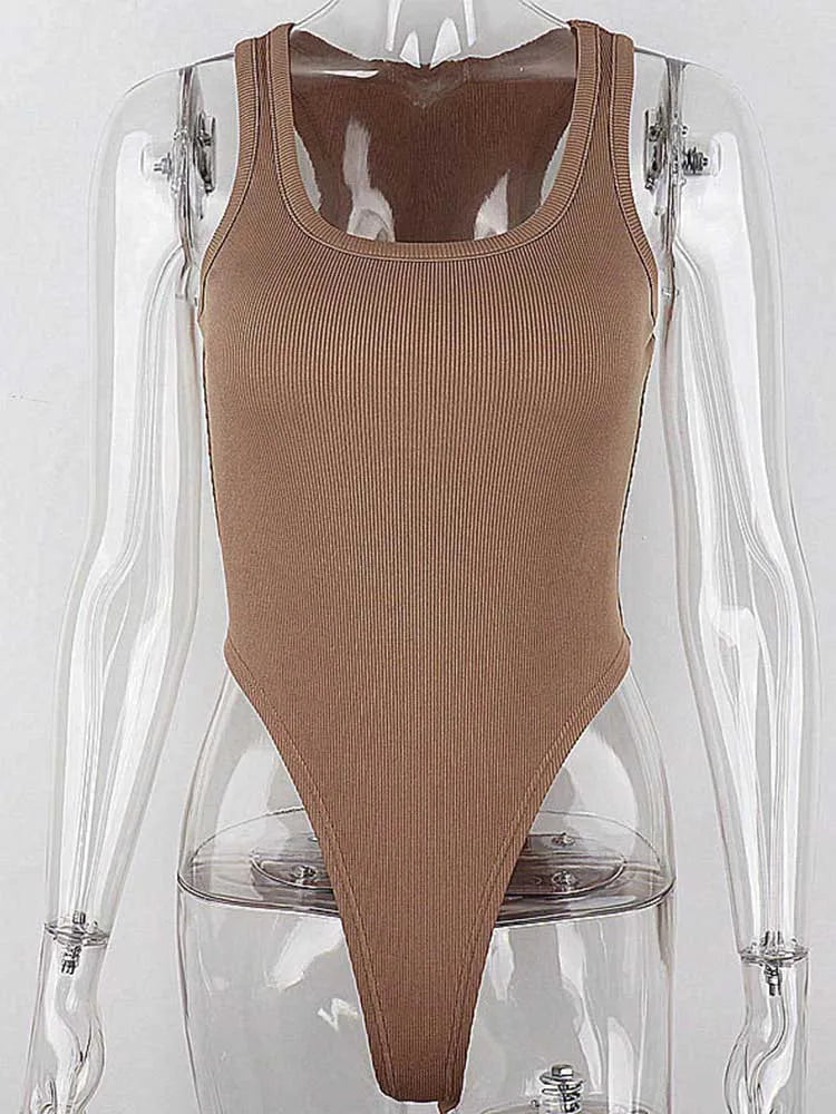 Contemporary Bold: Sexy Monokini Bodysuit