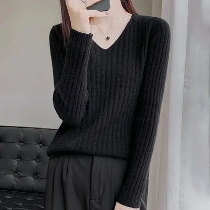 Womens Spring Autumn Lace Up Sweaters