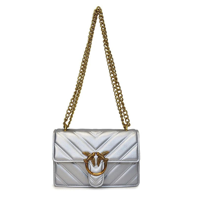 Women Elegant Magnetic Buckle Handbags