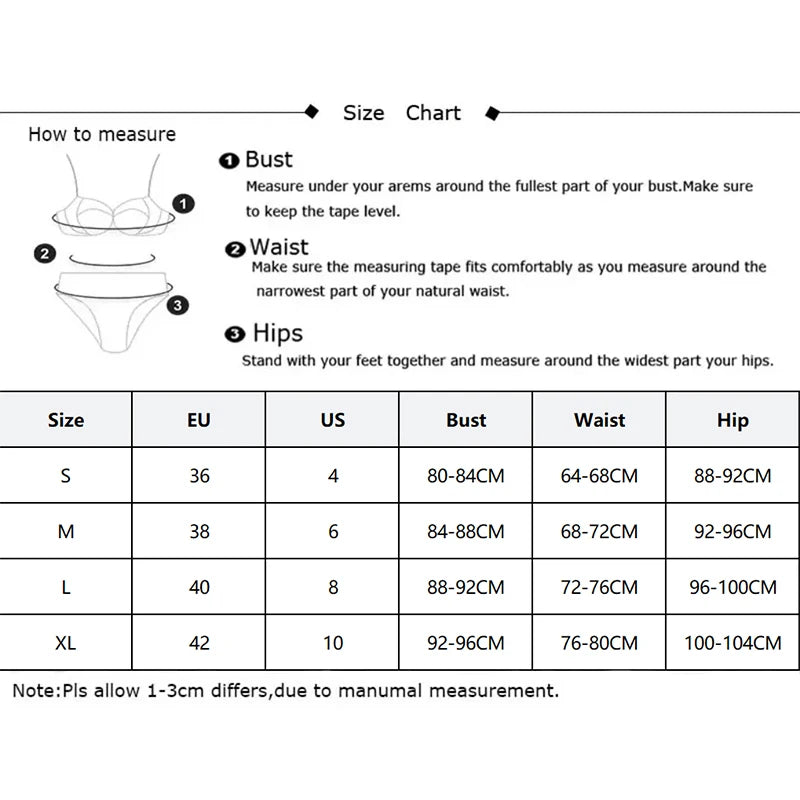 2025 Sexy Brazilian Bikini Set Solid Thong Swimwear With Push Up Top For Women New Beachwear