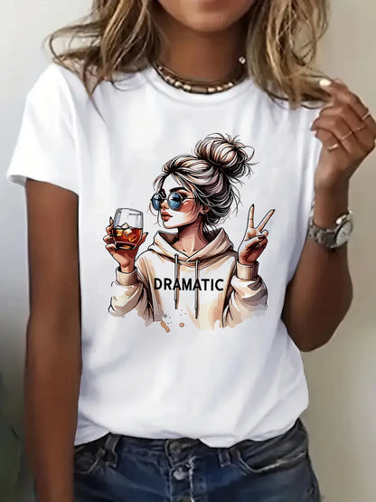 Dramatic Vibes Only: The Ultimate Streetwear Tee
