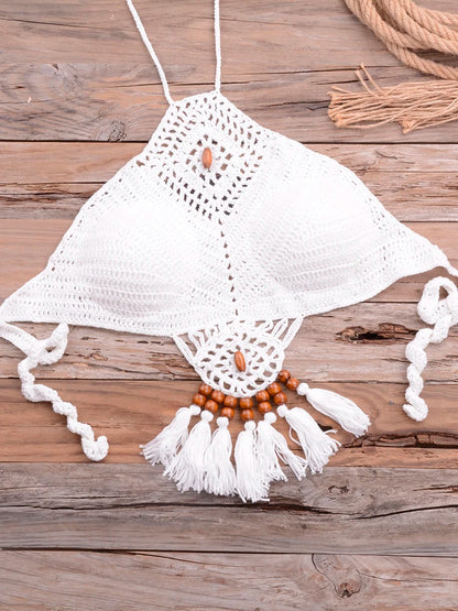 Womens Crochet Micro Brazilian Bikini Tops