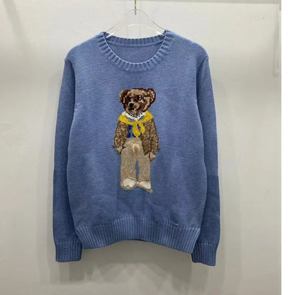 Womens Sweety Bear Cartoony Sweater