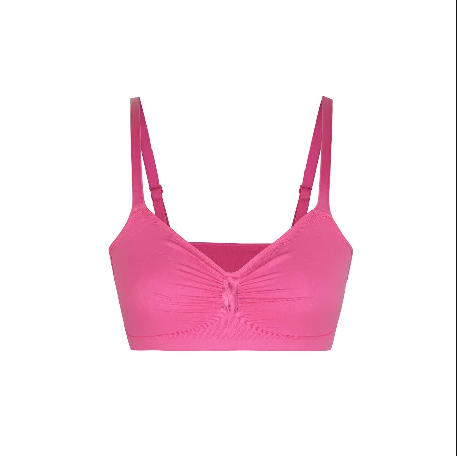 Everyday Essentials: Comfortable Seamless Nude Bralette
