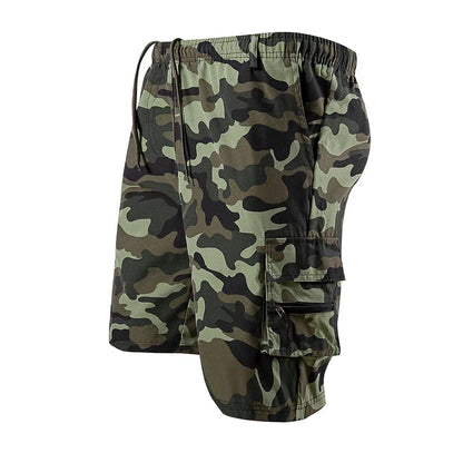 New Summer Fashion Men Casual Camouflage Military Plaid Beach Shorts