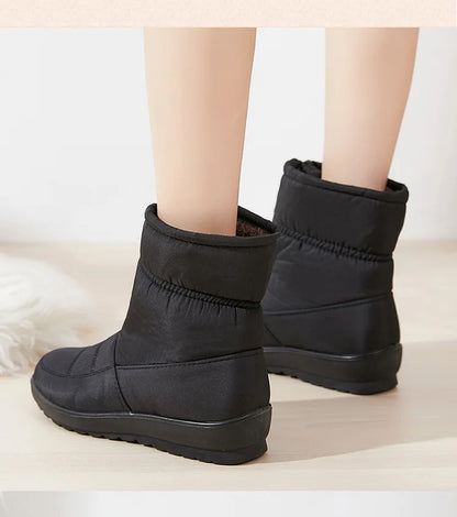 Womens Winter Front Up Zipper Cool Boots