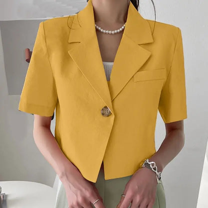 Chic Office Fashion Blazer Jackets