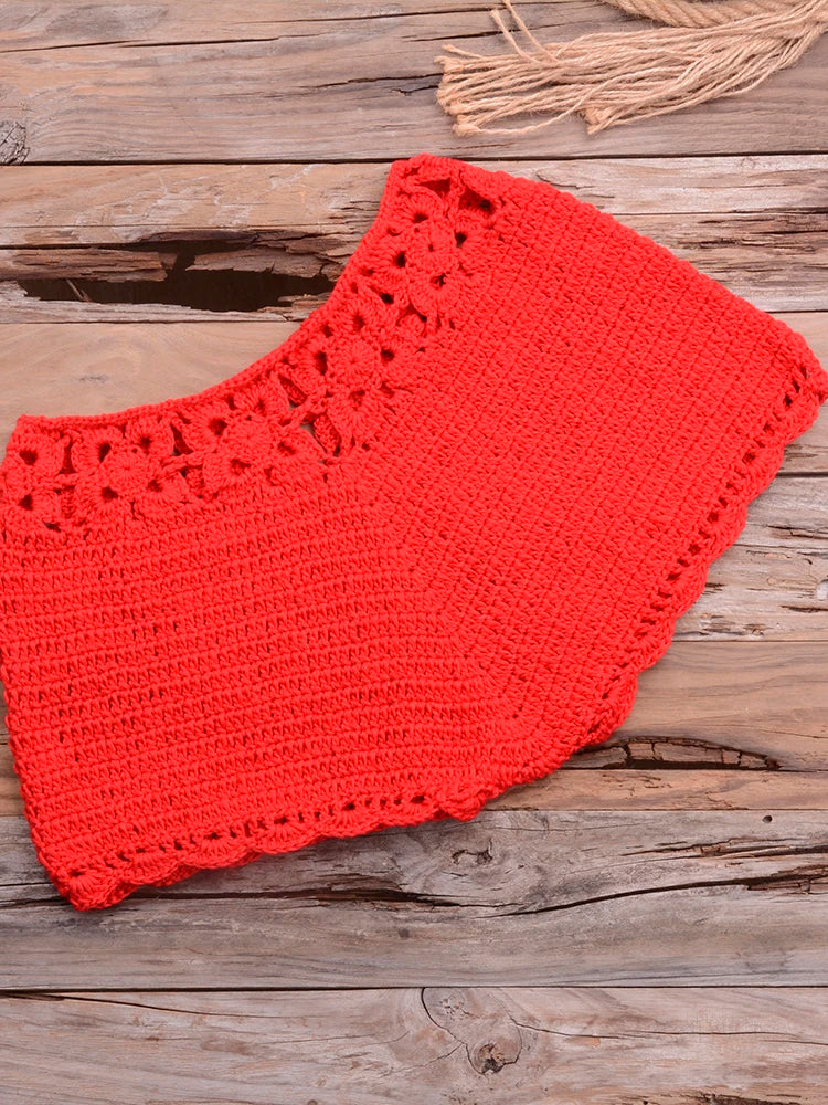 Womens Crochet Micro Brazilian Bikini Tops