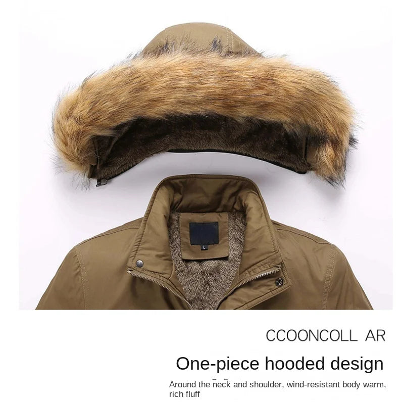 High Quality Zipper Closure Hooded Warm Winter Hoodies