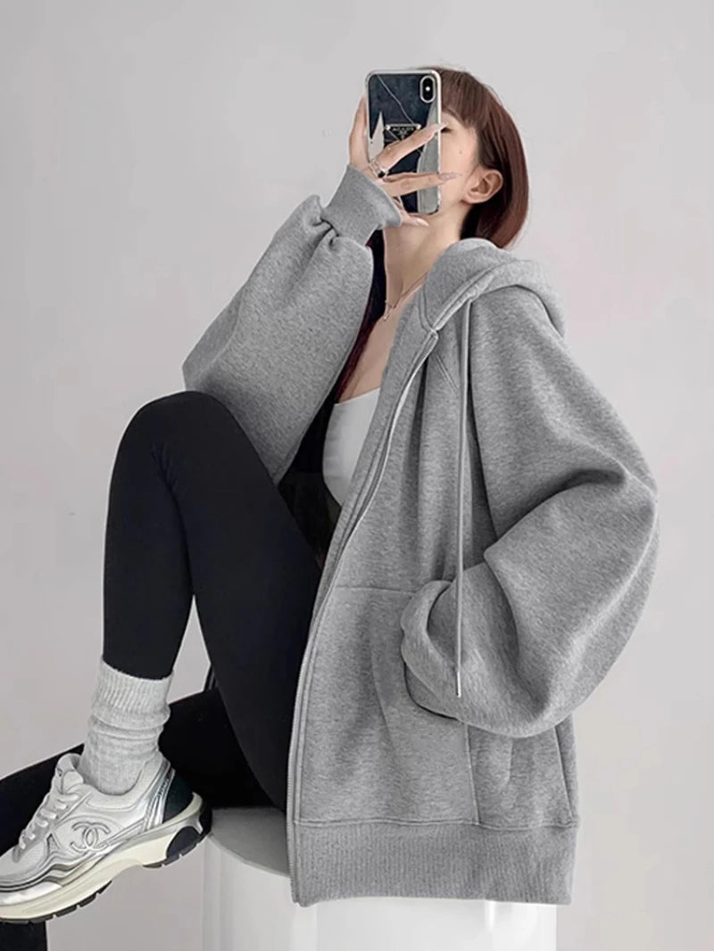 Womens Regular Style Autumn Winter Hoodies