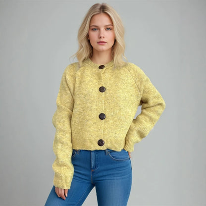 2025 Winter Women S Solid Color Cardigan Knitted Loose Fit Xxl Sweater Coat With Pockets Black