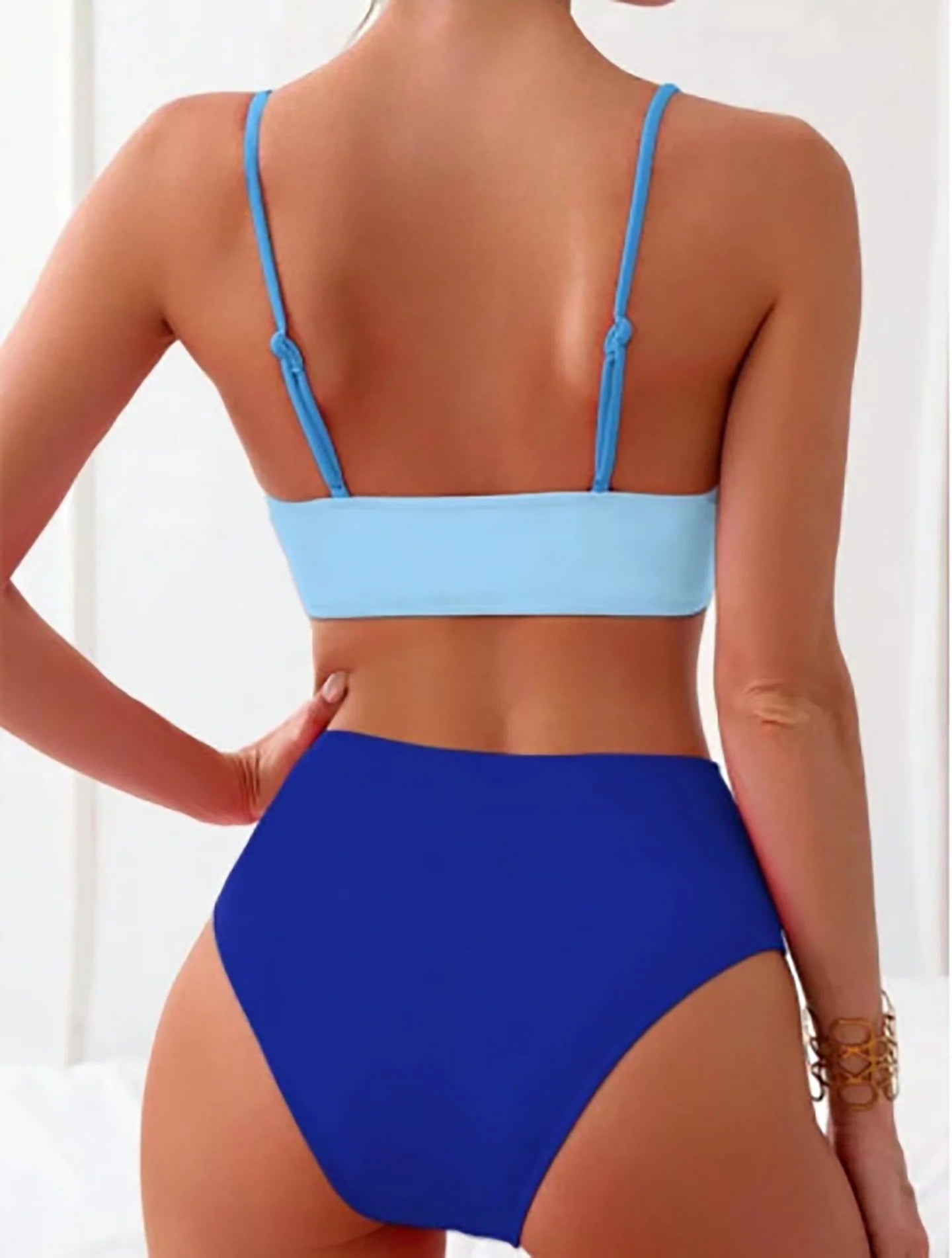 Sexy Patchwork Style New Bikini Set For Women