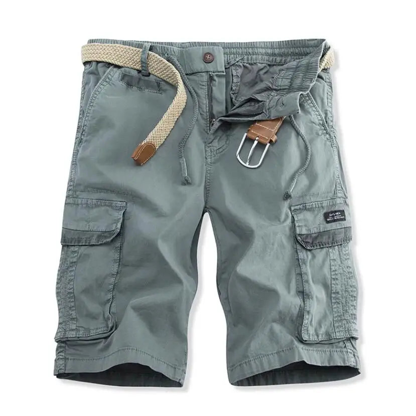 17 Multi Plus Zipper Pockets Men Cargo Shorts