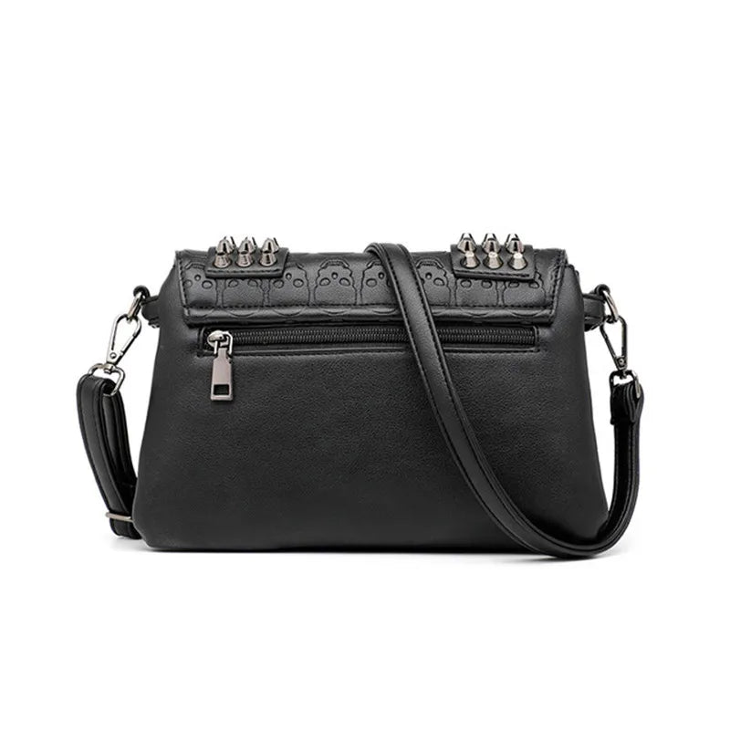 Rivet Chain Luxury Messenger Bag