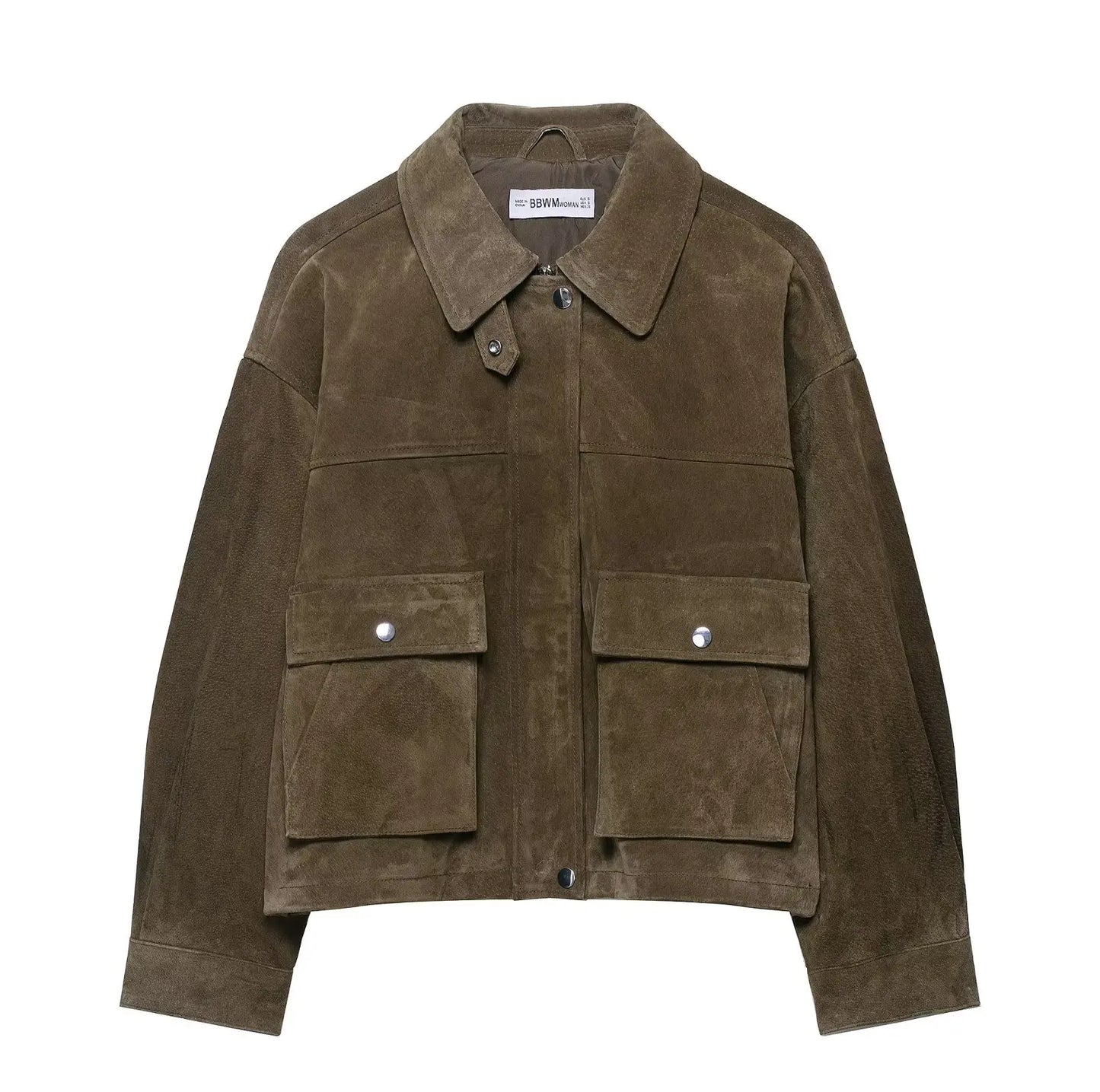 Elegant Suede Winter Jackets