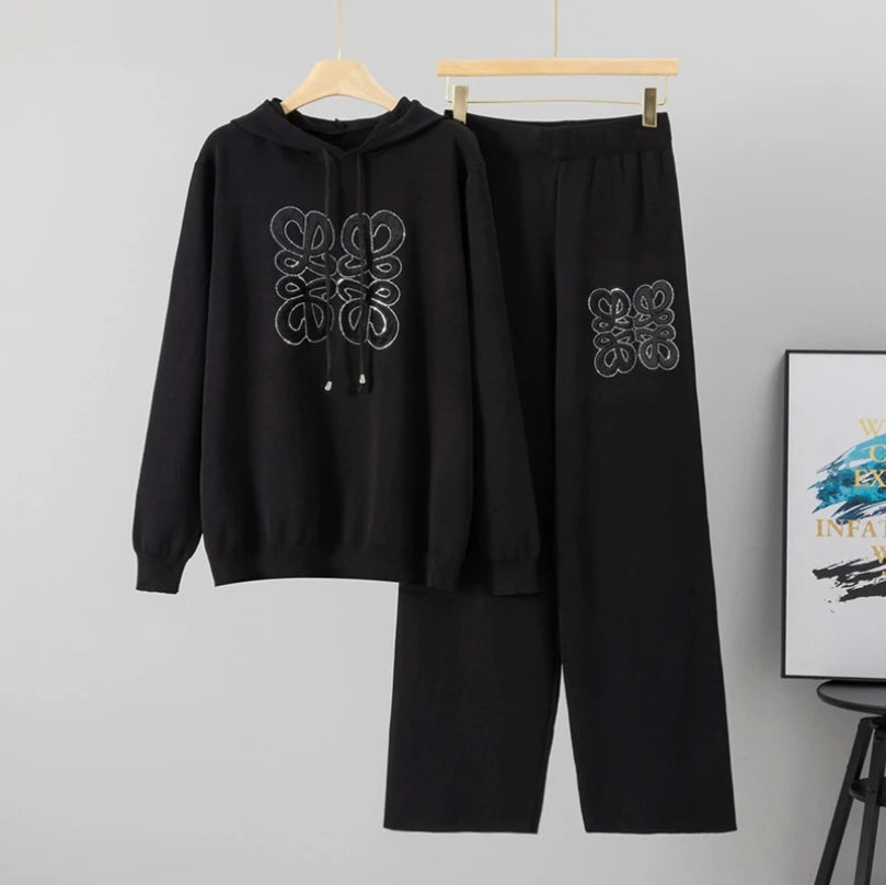 Vibe And Elegance Knitted 2 Piece Set