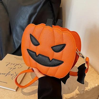 Halloween Style Pumpkin Messenger Bag